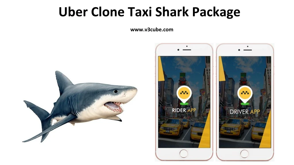 uber clone taxi shark package