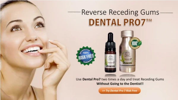 Reverse Receding Gum Damage Naturally