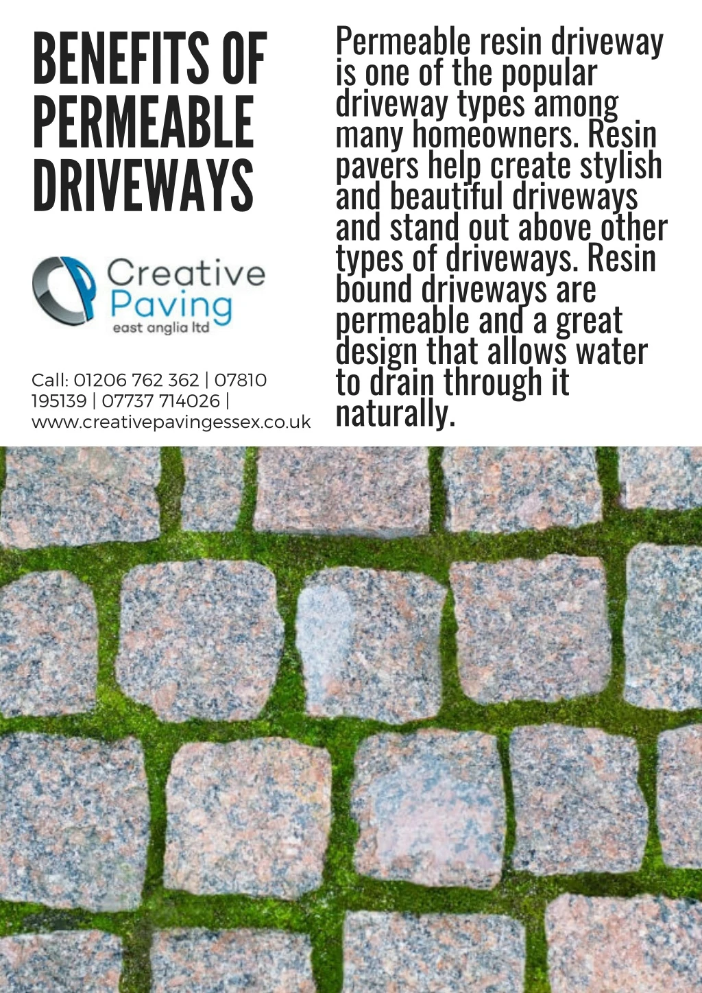 permeable resin driveway is one of the popular