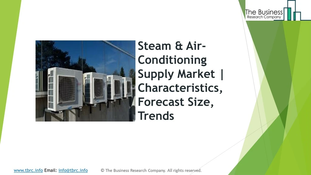 steam air conditioning supply market