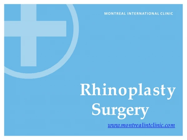 Resize Your Nose With Rhinoplasty Surgery