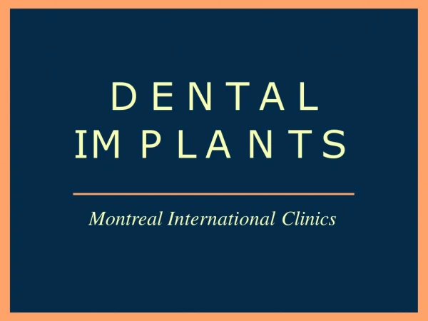 Restore The Confidence With Dental Implants Dubai