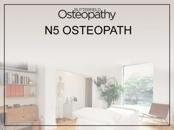 Professional Osteopath in N5, Stoke Newington London