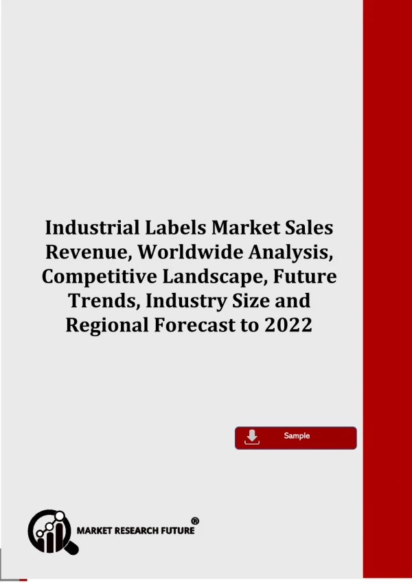 Industrial Labels Market Outlook, Strategies, Industry, Growth Analysis, Future Scope, key drivers Forecast to 2022