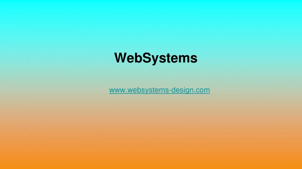 websystems