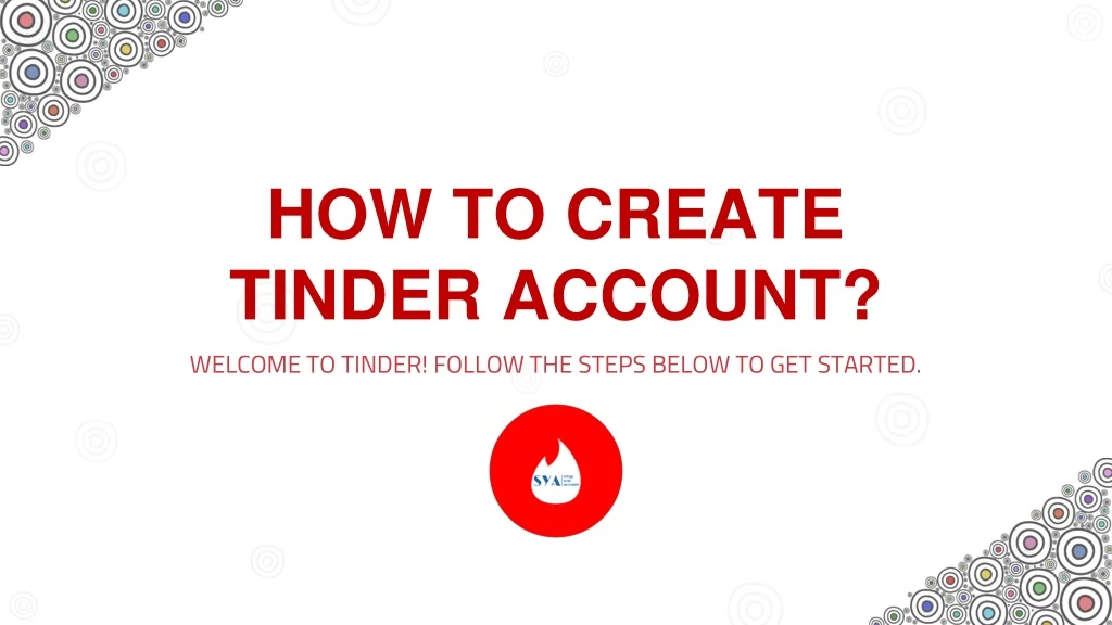 how to create tinder account