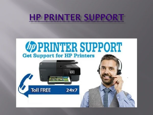 HP Printer Support | 24/7 Customer Service Toll-free Number