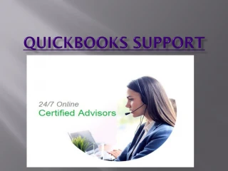 QuickBooks Support | Customer Service Toll-free - slide 1