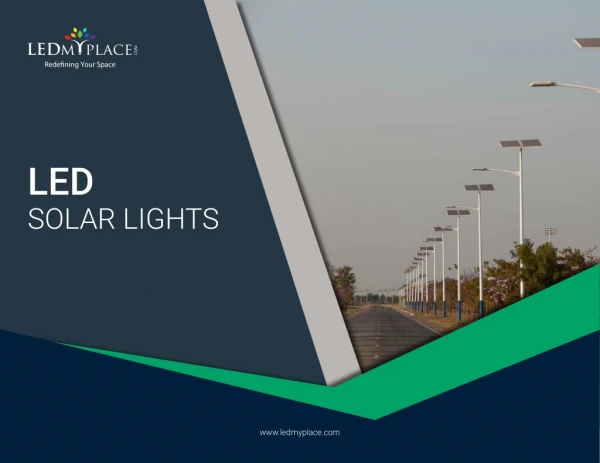 Notable specifications of LED Solar Lights