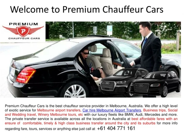 car hire Melbourne airport transfers @ 61 404 771 161