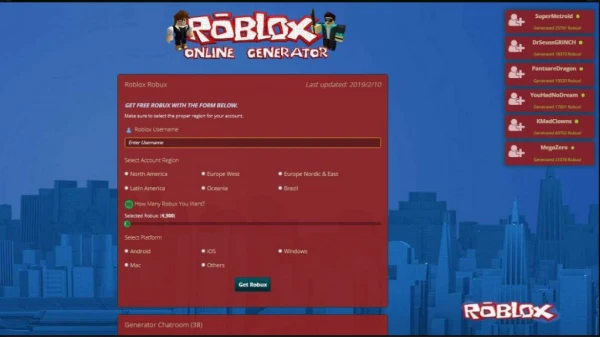 Roblox Robux Cheats and Hack Tools Online Generator 2019