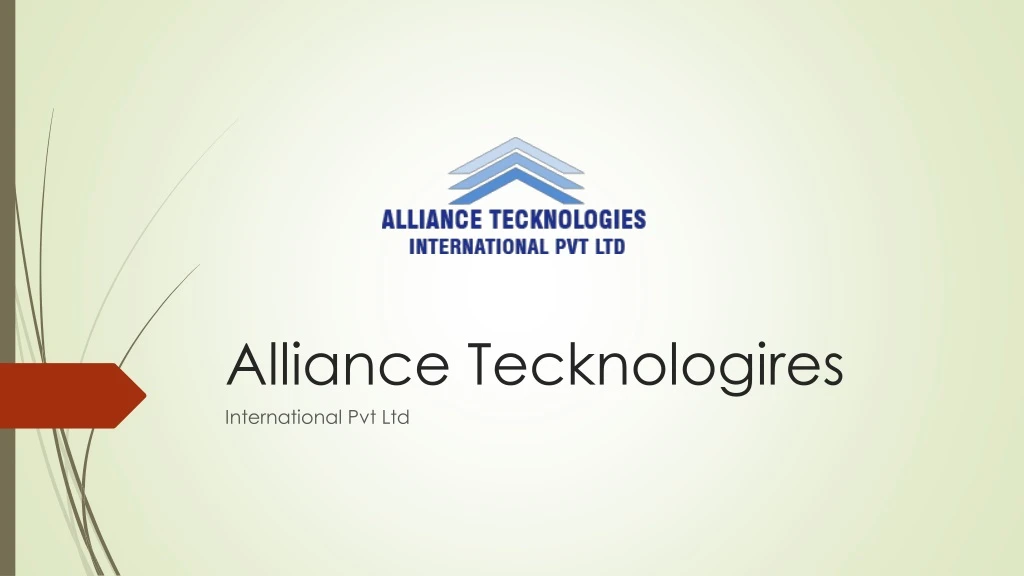 alliance tecknologires