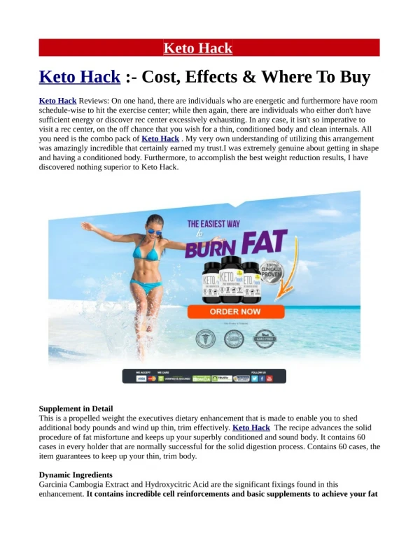 3 Ways You Can Reinvent Keto Hack Without Looking Like An Amateur