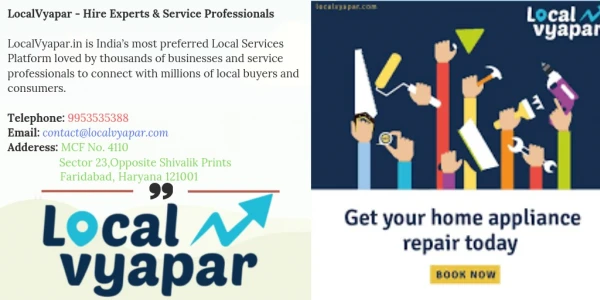 LocalVyapar - Hire Experts & Service Professionals