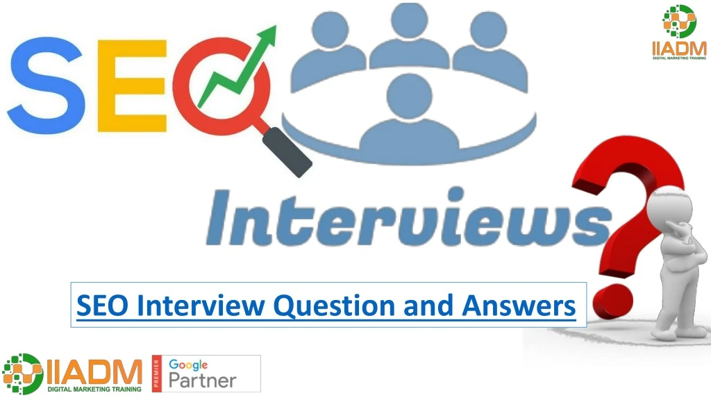 seo interview question and answers