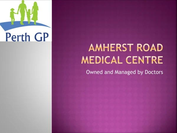 Best GP in Amherst Medical Centre