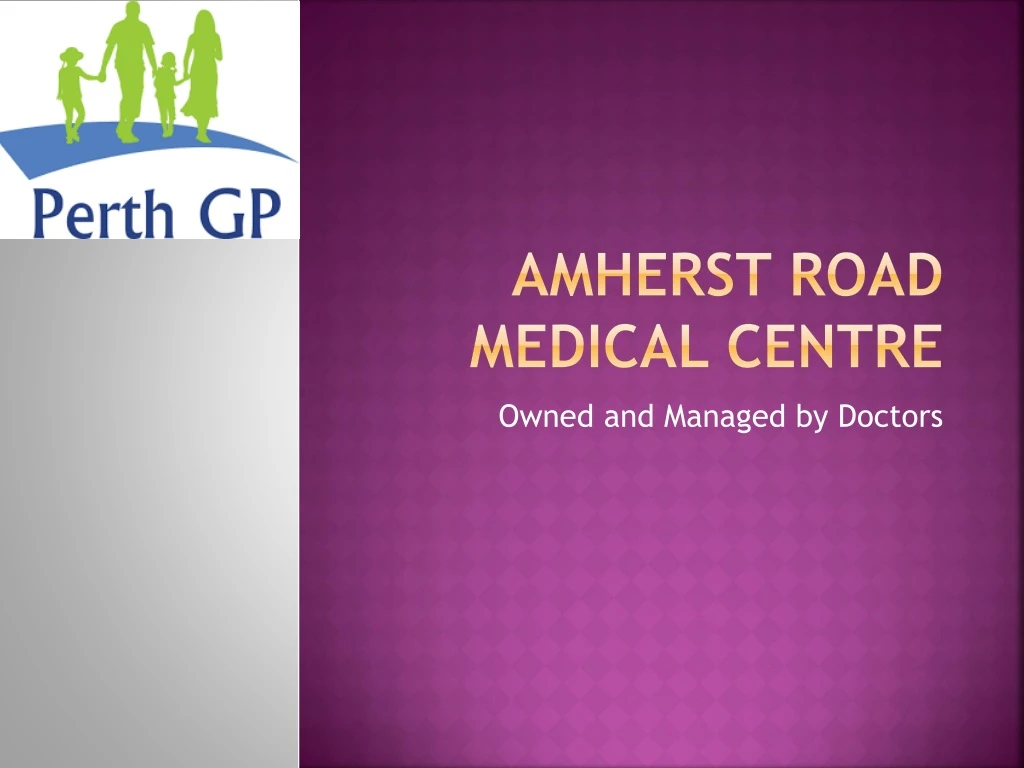 amherst road medical centre