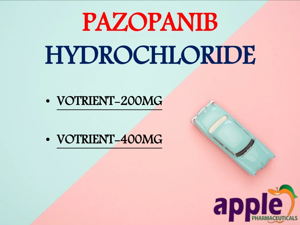 pazopanib hydrochloride