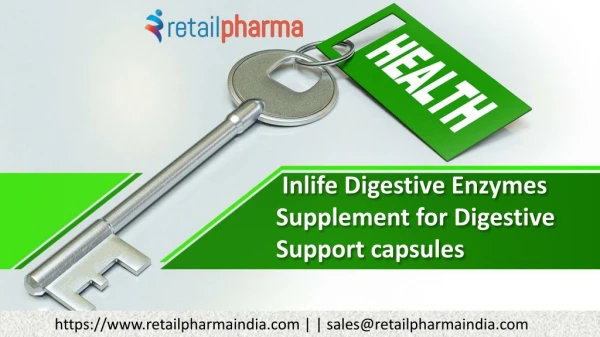 Inlife Digestive Enzymes Supplement For Digestive Support 60 Vegetarian Capsules Online in India