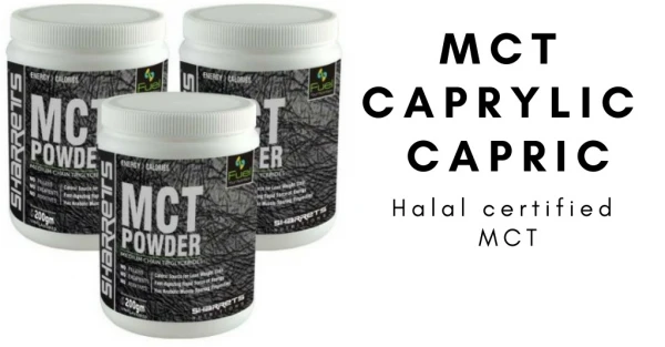 MCT caprylic capric