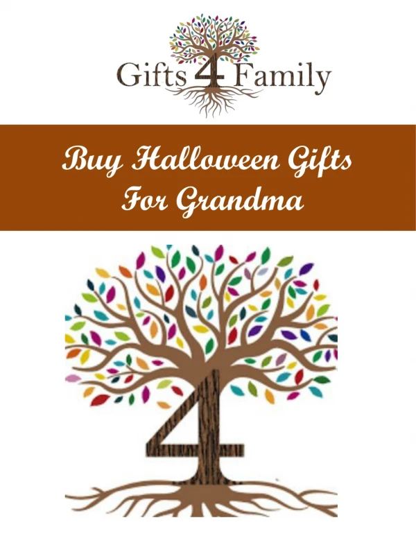 Buy Halloween Gifts For Grandma