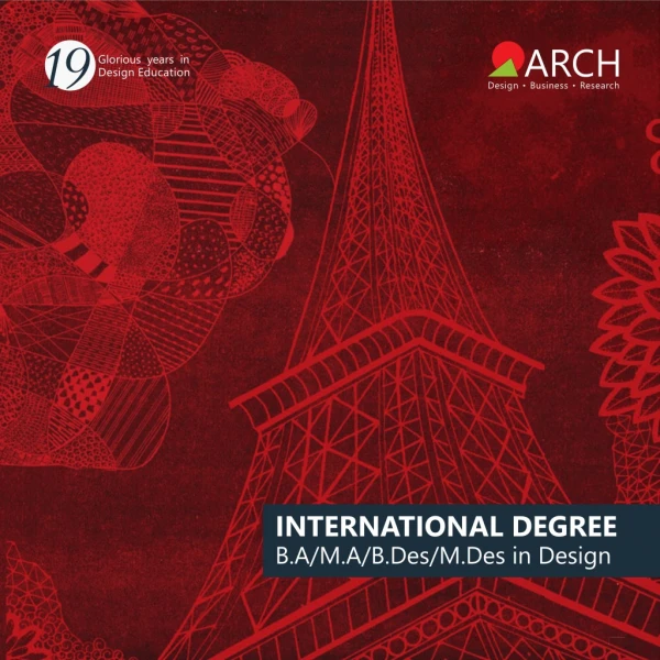 International Degree Courses by ARCH College of Design & Business