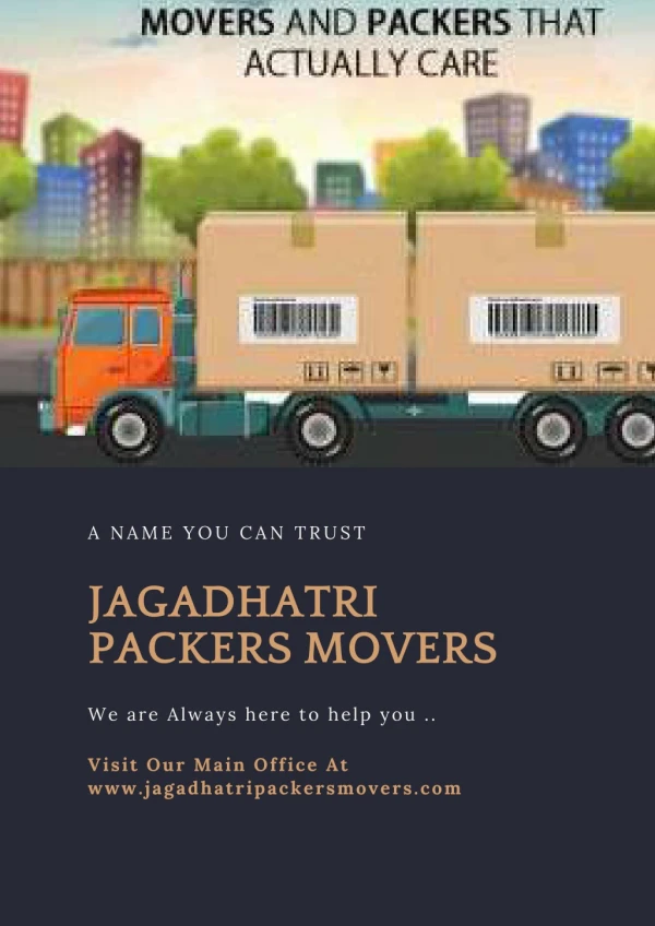 Packers Movers in Cuttack