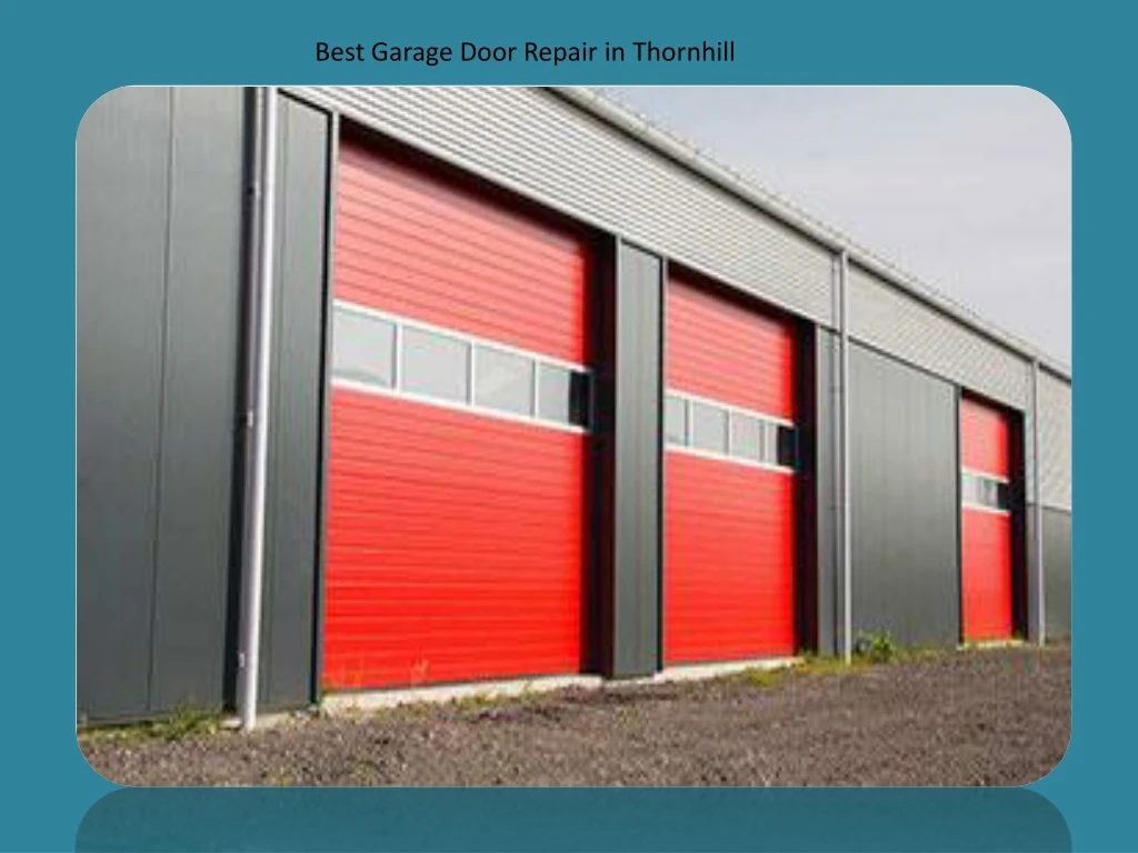 best garage door repair in thornhill