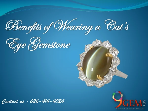 Amazing benefits of wearing cats eye gemstone