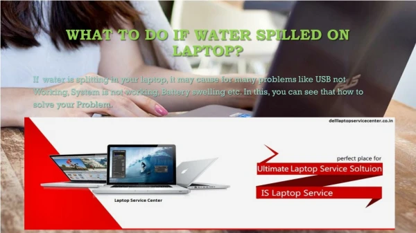 Is Water Spilled On Your Computer? Here’s solution That How To Fix It.