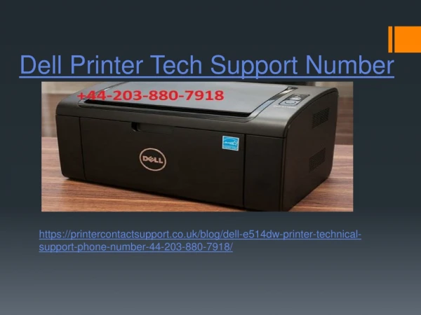 Dell Printer Support Number