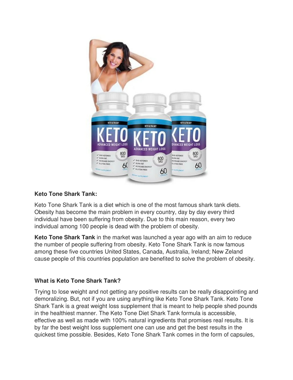 keto tone shark tank