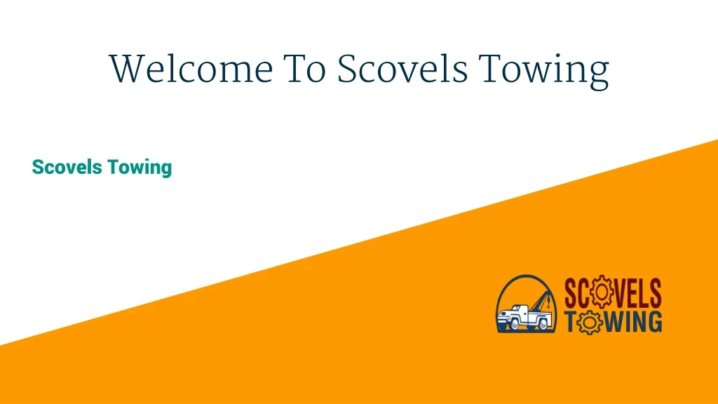 welcome to scovels towing