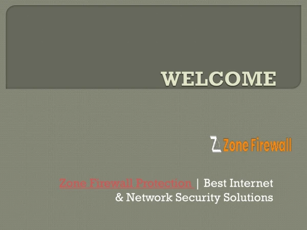 Zone Firewall Protection | Best Internet & Network Security Solutions