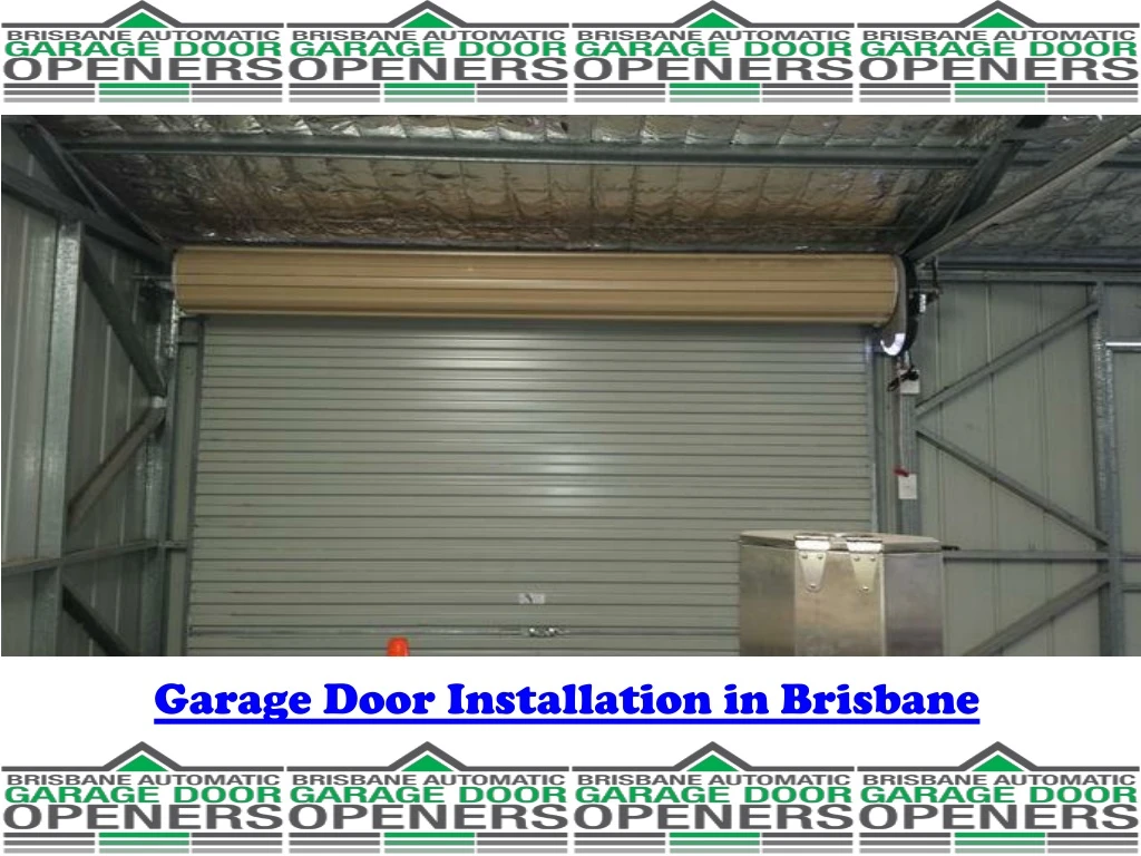 garage door installation in brisbane