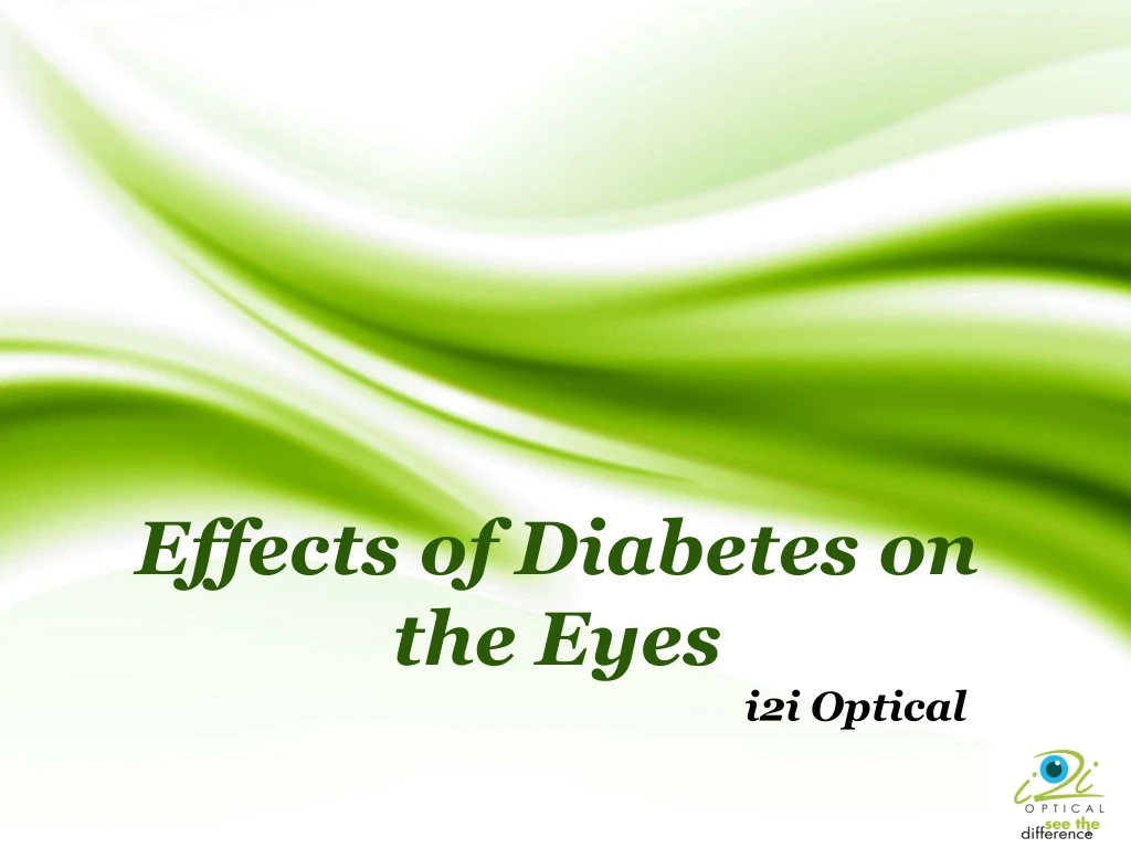 effects of diabetes on the eyes