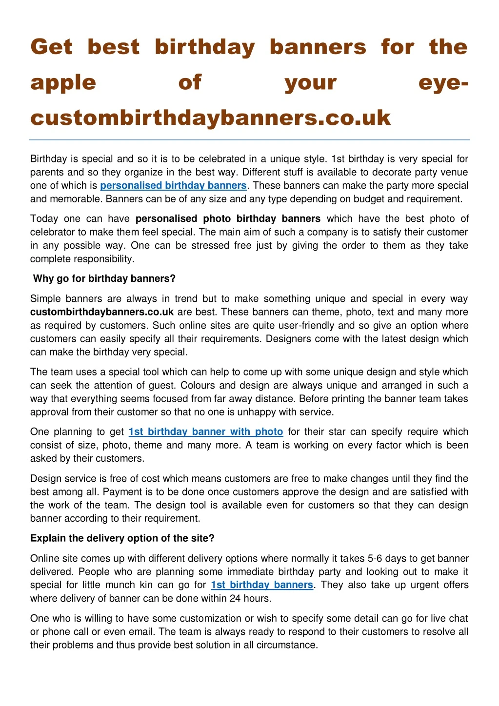 get best birthday banners for the apple