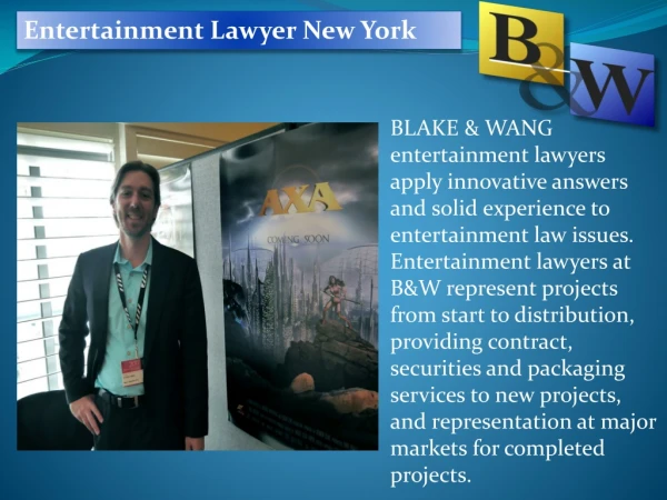 Find Entertainment Lawyer New York