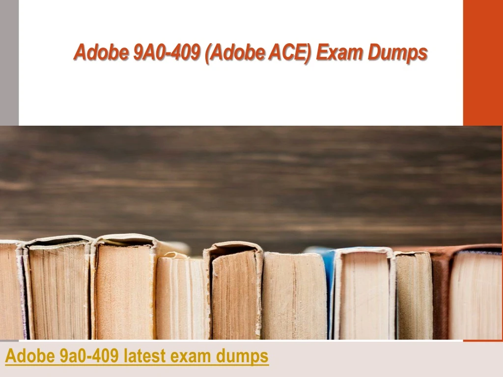 adobe 9a0 409 adobe ace exam dumps