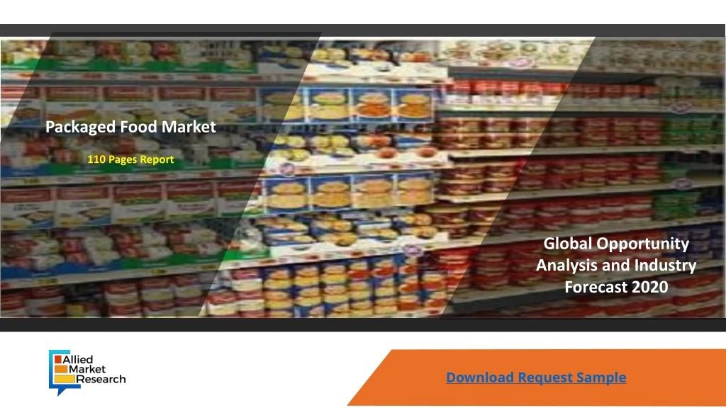 packaged food market 110 pages report