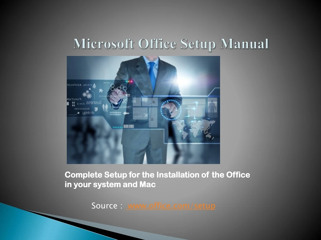 microsoft office setup manual