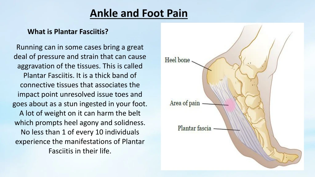 ankle and foot pain