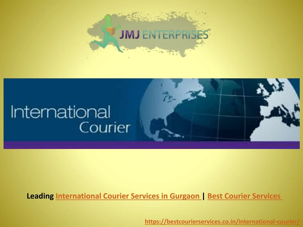 leading international courier services in gurgaon