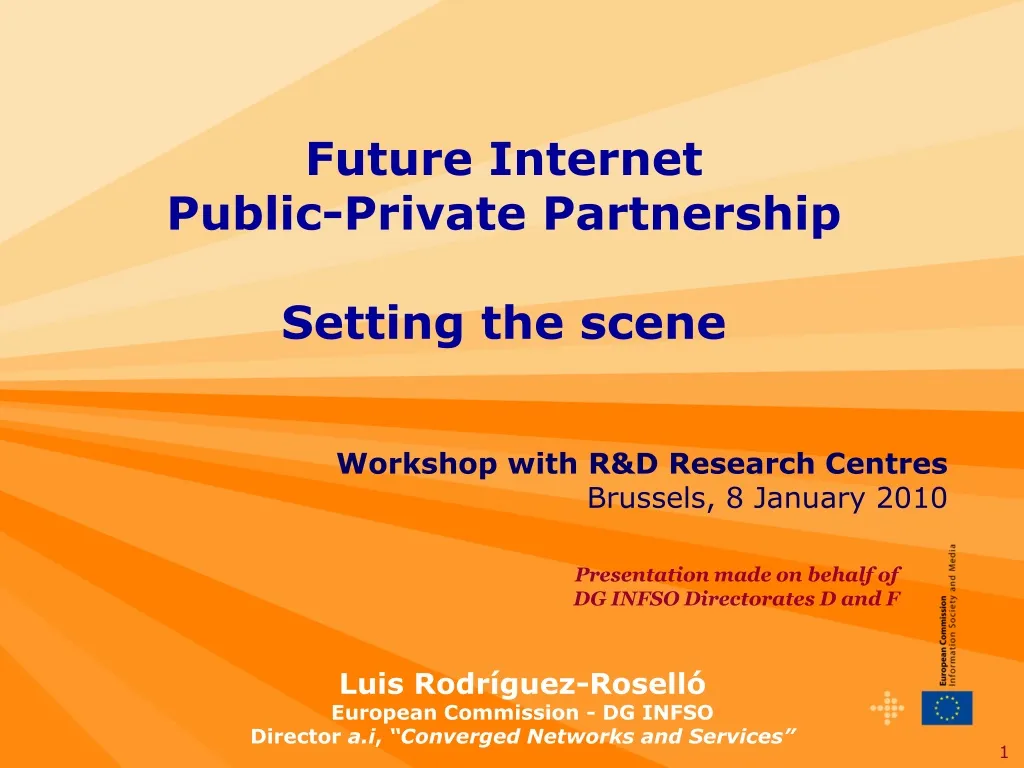 future internet public private partnership