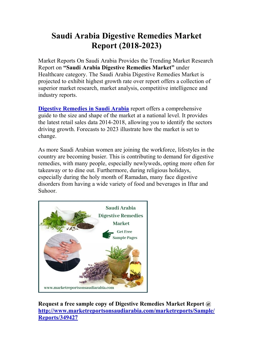 saudi arabia digestive remedies market report