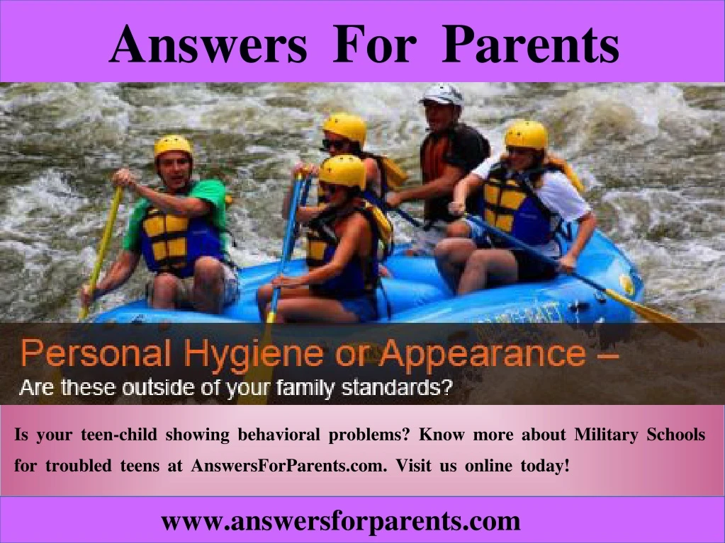answers for parents