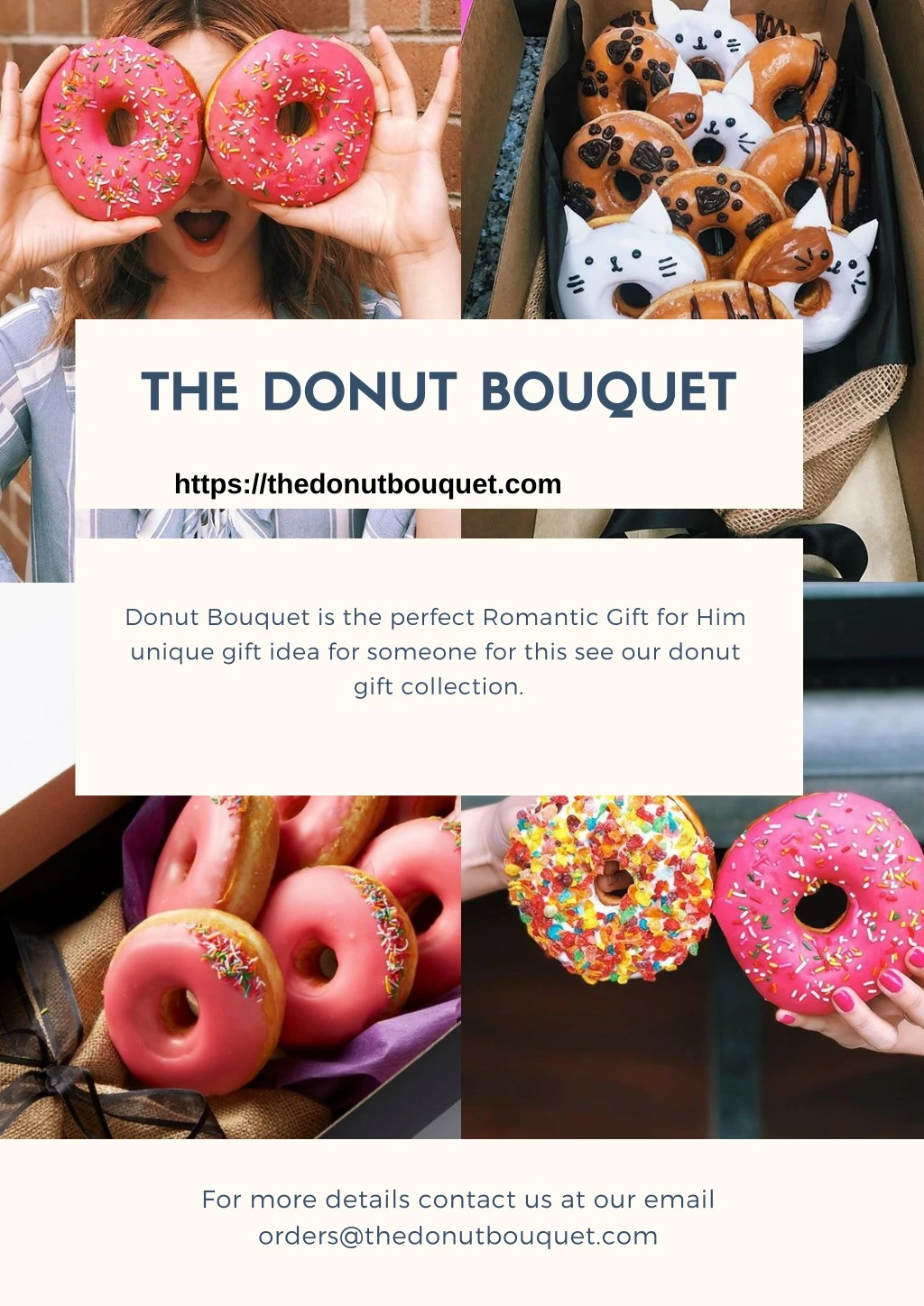 the donut bouquet
