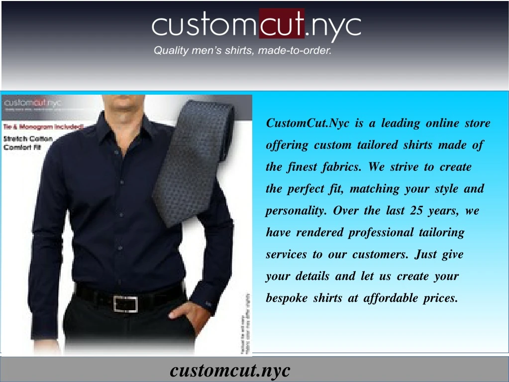 customcut nyc is a leading online store offering