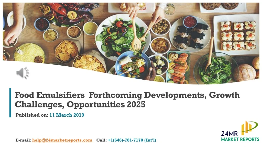 food emulsifiers forthcoming developments growth challenges opportunities 2025