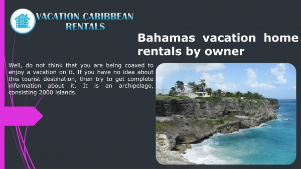 Bahamas vacation home rentals by owner